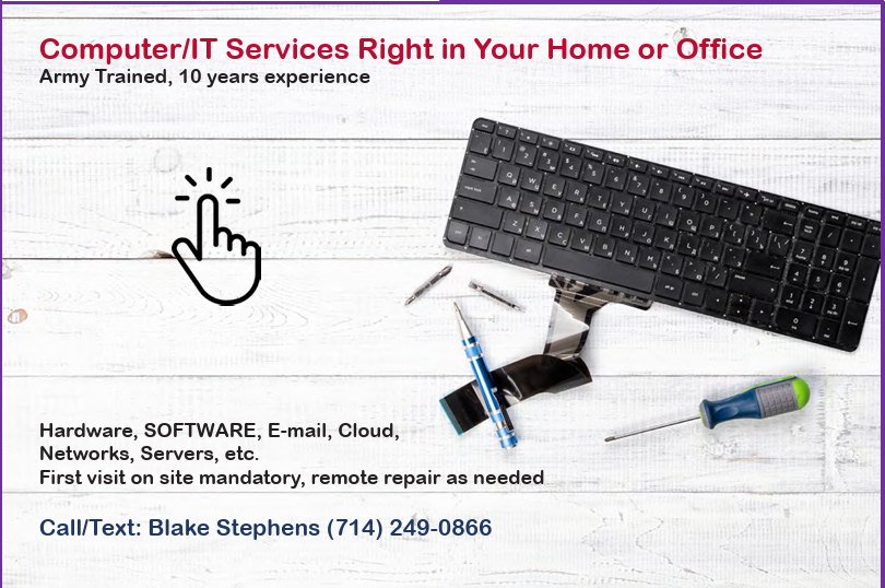 Computer IT – technology advertising sponsor